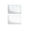 Blue Toile Insert Cards for Business Customers
