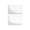 Pink Bows Insert Cards for Business Customers