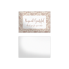Pink Paisley Insert Cards for Business Customers