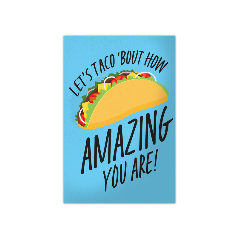 Taco Insert Cards for Business Customers