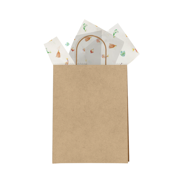 Fishing Designer Tissue Paper For Gift Bags