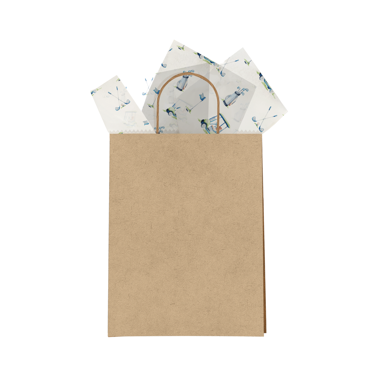 Golf Designer Tissue Paper for Gift Bags