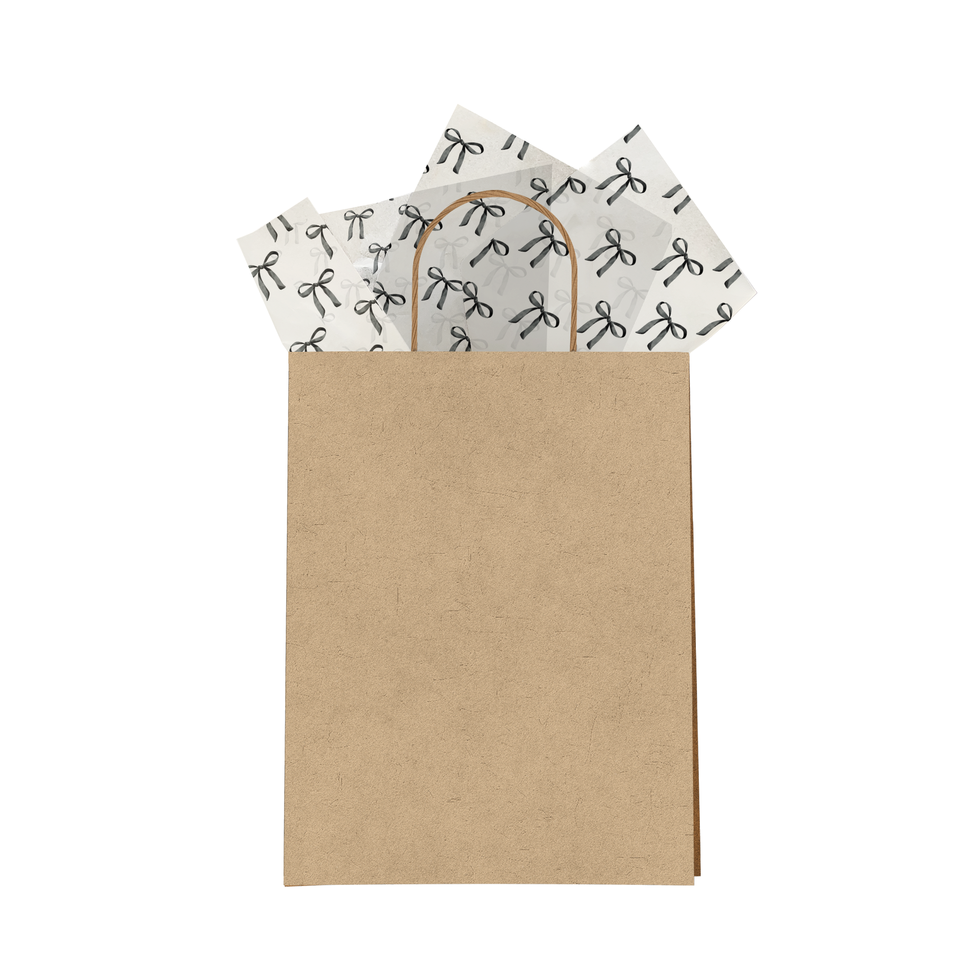 Black Bows 20x30 Tissue Paper – Gift Wrapping & Boutique Packaging