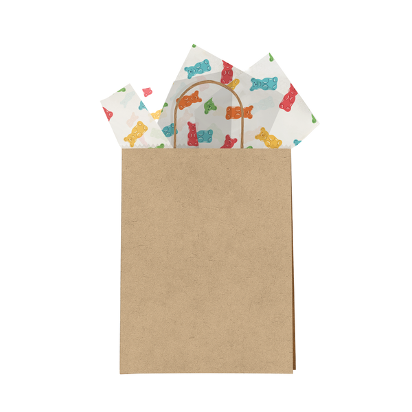 Gummy Bears Designer Tissue Paper For Gift Bags