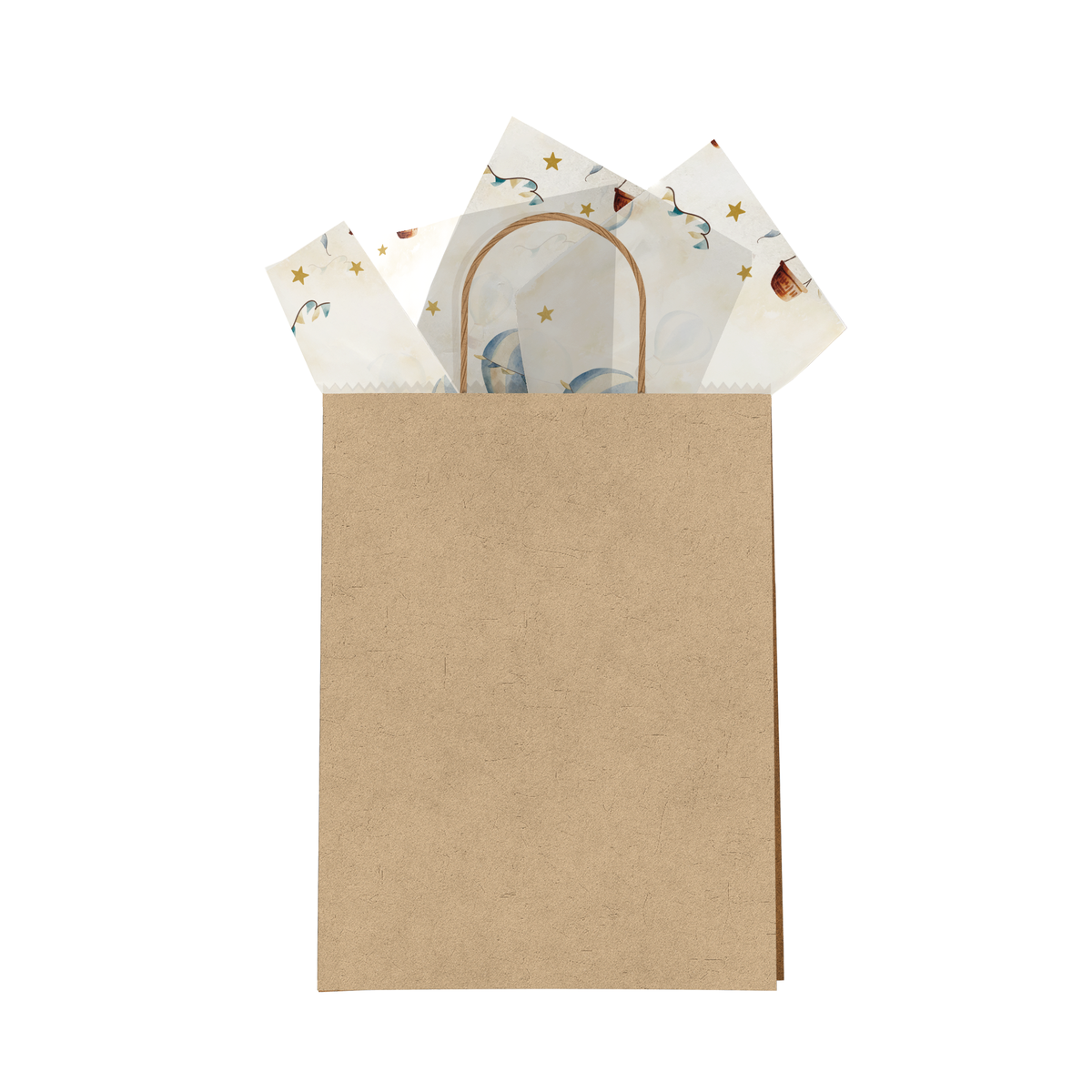 Hot Air Balloons Designer Tissue Paper For Gift Bags
