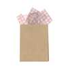 Pink Gingham Designer Tissue Paper for Gift Bags