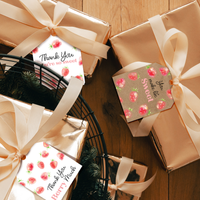 Strawberries Assortment Gift Tags