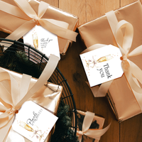 Pearls and Prosecco Bridal Shower Assortment Gift Tags