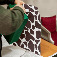9x12 Cow Print Designer Poly Plastic Merchandise Bags Premium Printed Bags - Pro Supply Global