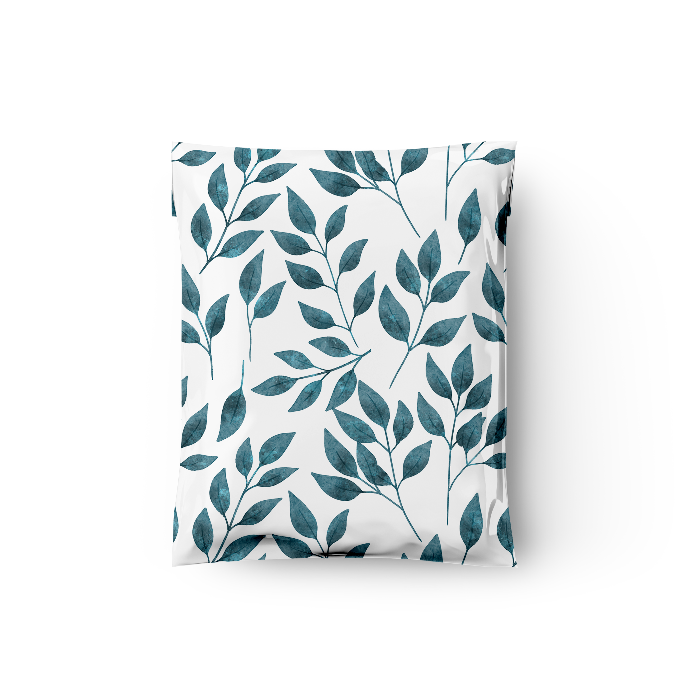 10x13 Teardrop Leaves Designer Poly Mailers Shipping Envelopes Premium Printed Bags