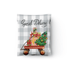 10x13 Christmas Wagon Designer Poly Mailers Shipping Envelopes Premium Printed Bags - Pro Supply Global