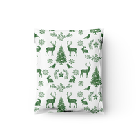 12x15 Winter Deer Poly Mailers – Shipping Bags for Small Business