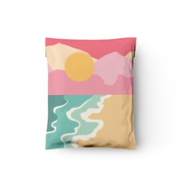 10x13 Beach Sunset Poly Mailers – Shipping Bags for Small Business