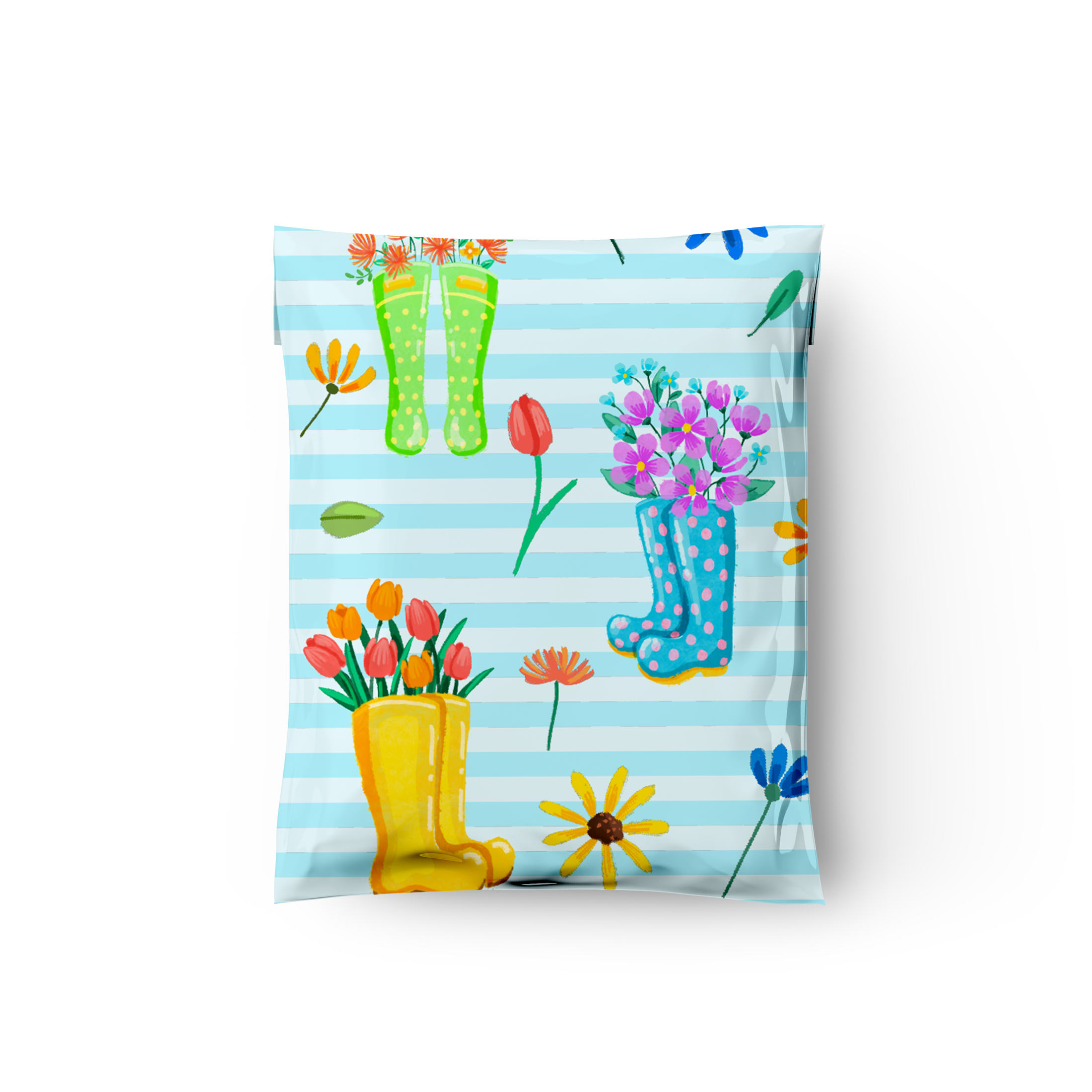 10x13 Rubber Boots Poly Mailers – Shipping Bags for Small Business