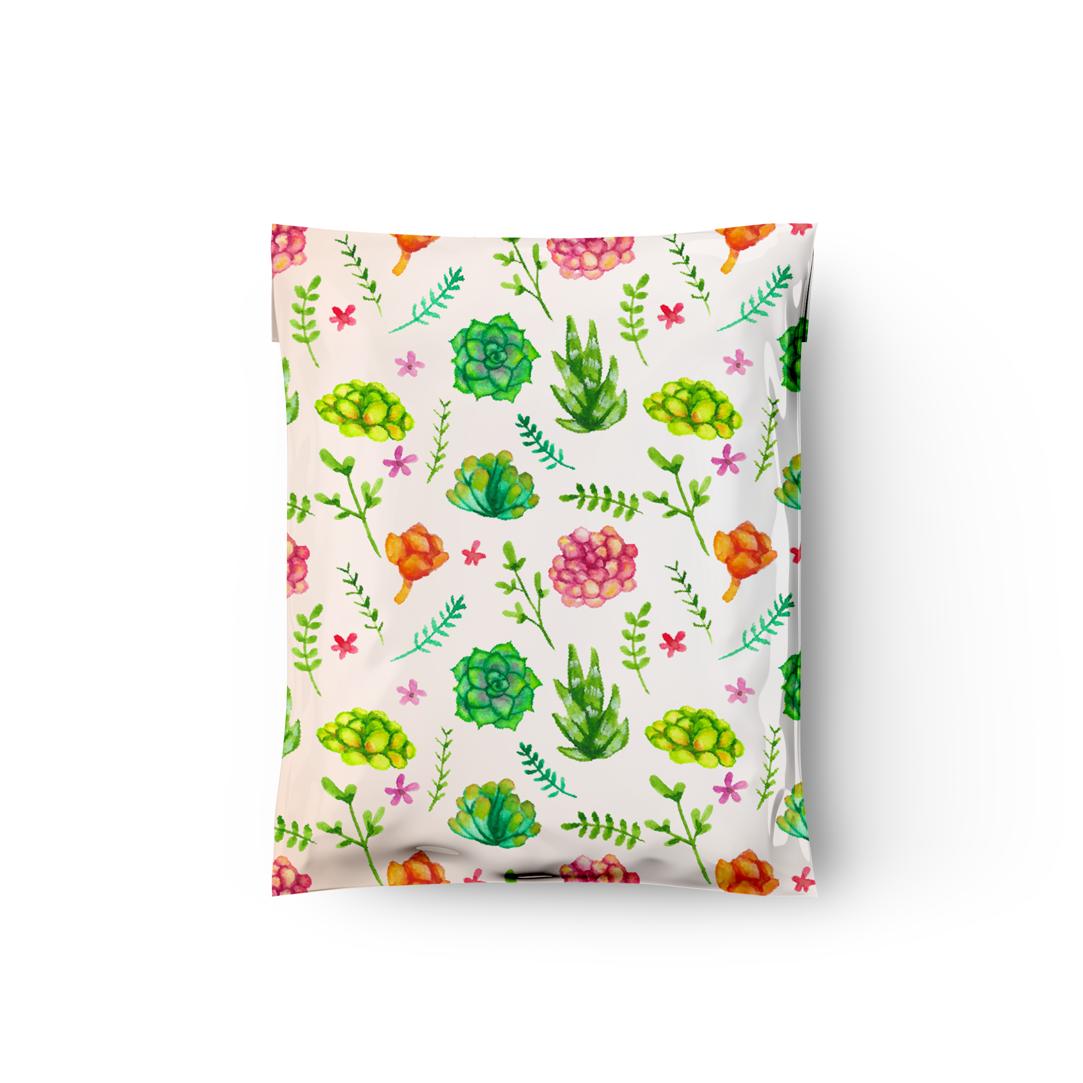 10x13 Succulents Poly Mailers – Shipping Bags for Small Business