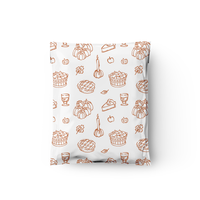 10x13 Autumn Harvest Poly Mailers – Fall Printed Shipping Bags for Small Business