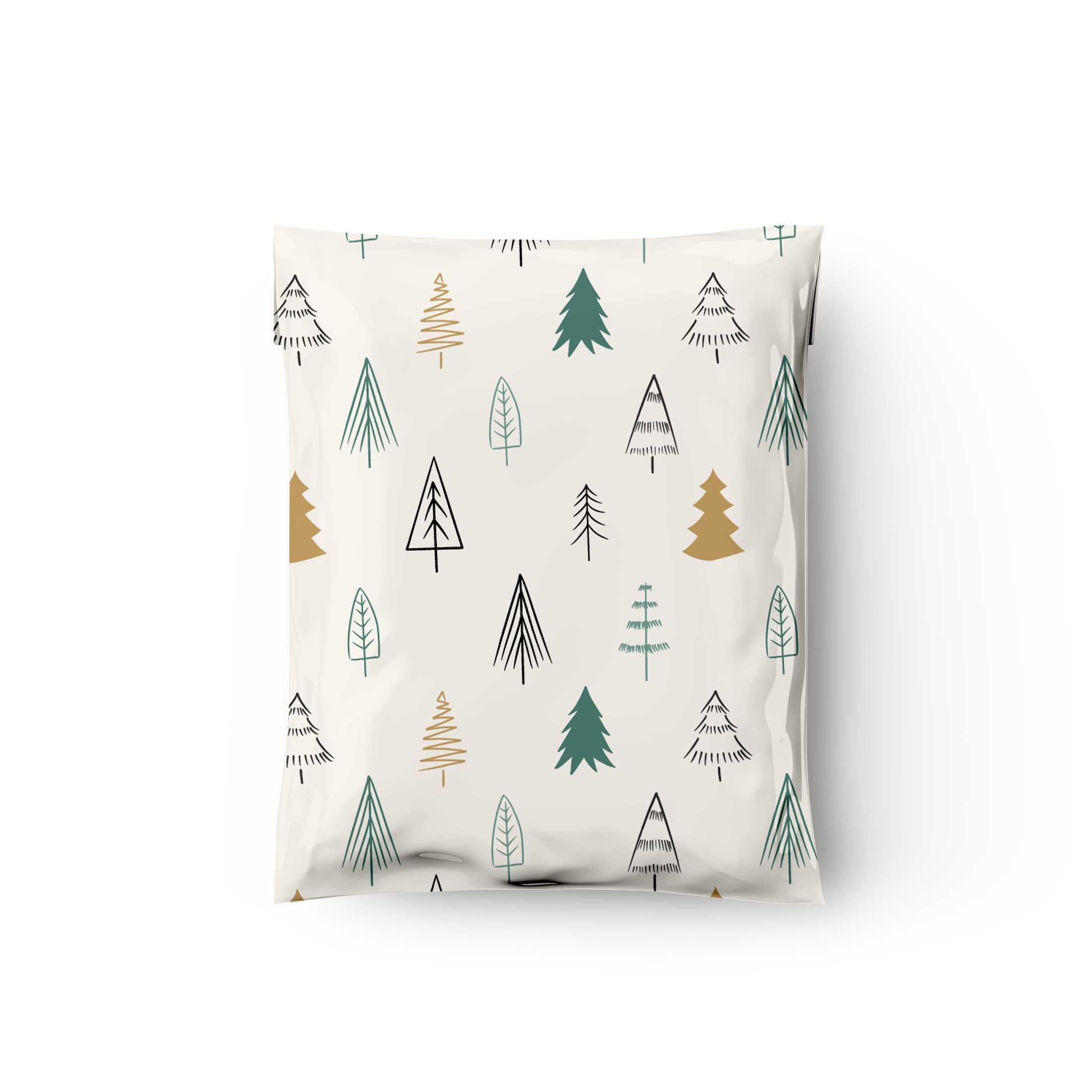10x13 Fir Trees Poly Mailers – Shipping Bags for Small Business