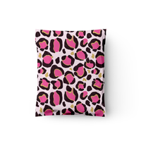 12x15 Pink Leopard Print Poly Mailers – Shipping Bags for Small Business