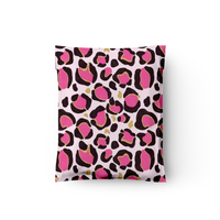 10x13 Pink Leopard Print Poly Mailers – Shipping Bags for Small Business
