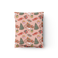 10x13 Santa's Sleigh Poly Mailers – Shipping Bags for Small Business