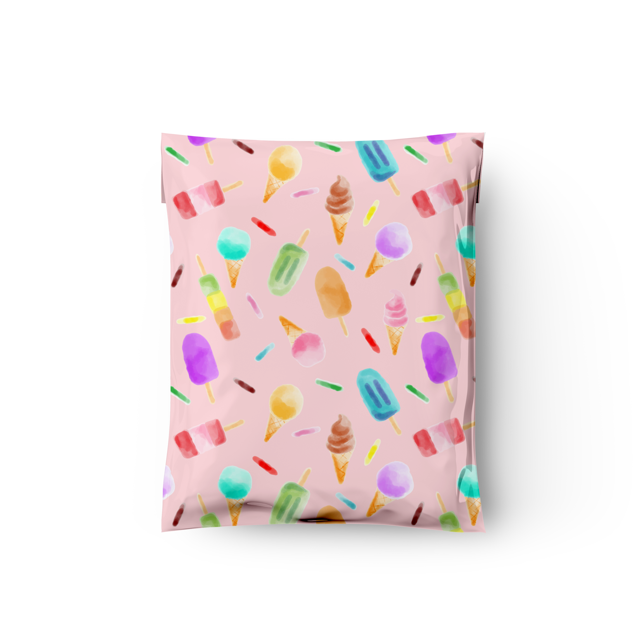 10x13 Ice Cream Poly Mailers – Shipping Bags for Small Business