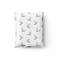 10x13 Sailboats Poly Mailers – Shipping Bags for Small Business