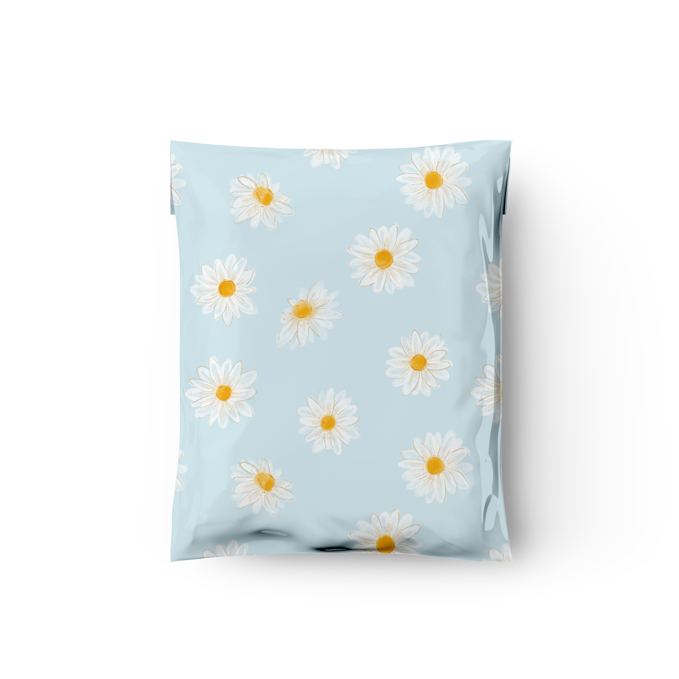 10x13 Daisies Poly Mailers – Shipping Bags for Small Business