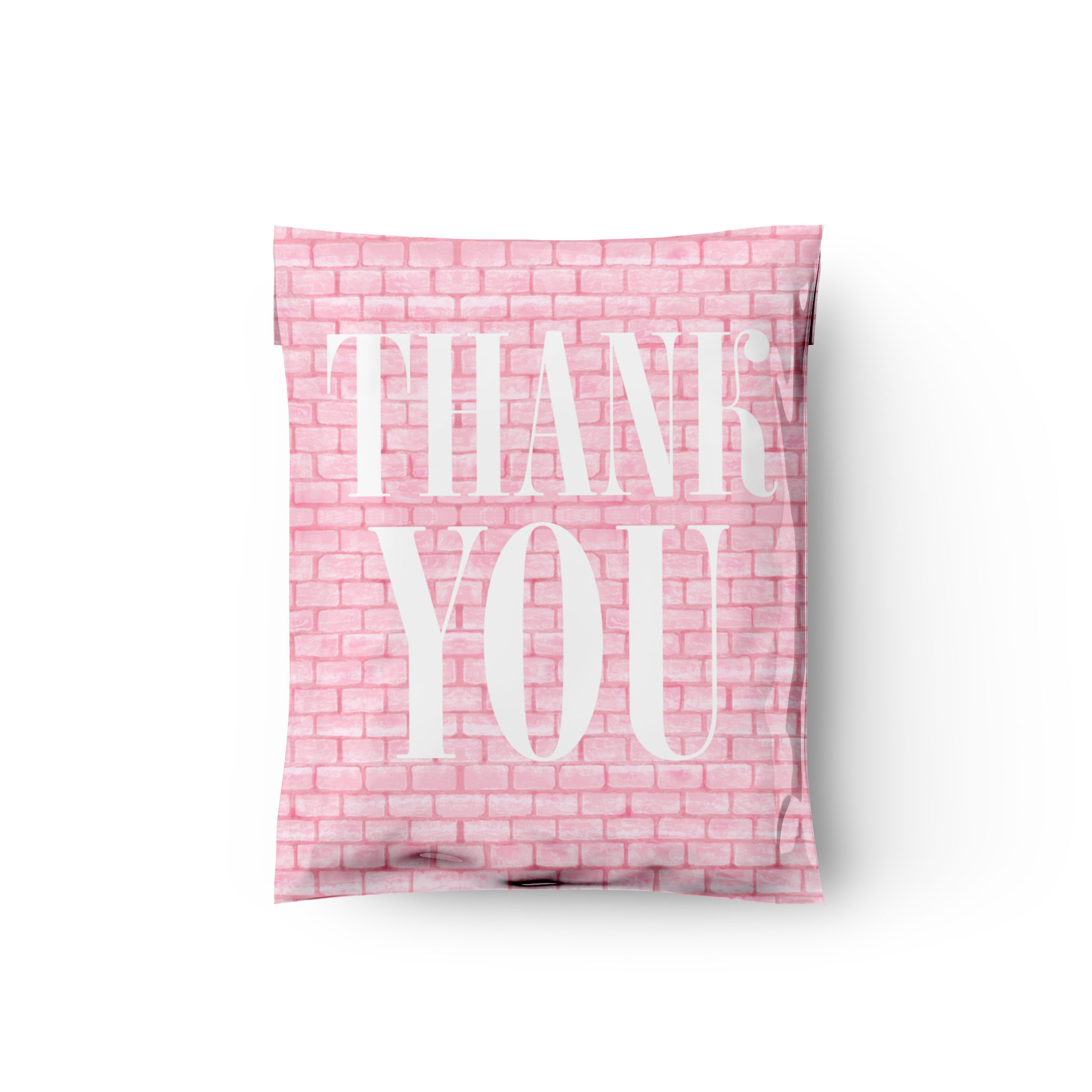 10x13 Pink Bricks Poly Mailers – Shipping Bags for Small Business
