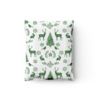 10x13 Winter Deer Poly Mailers – Shipping Bags for Small Business