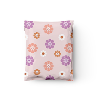 10x13 Groovy Flowers Poly Mailers – Shipping Bags for Small Business