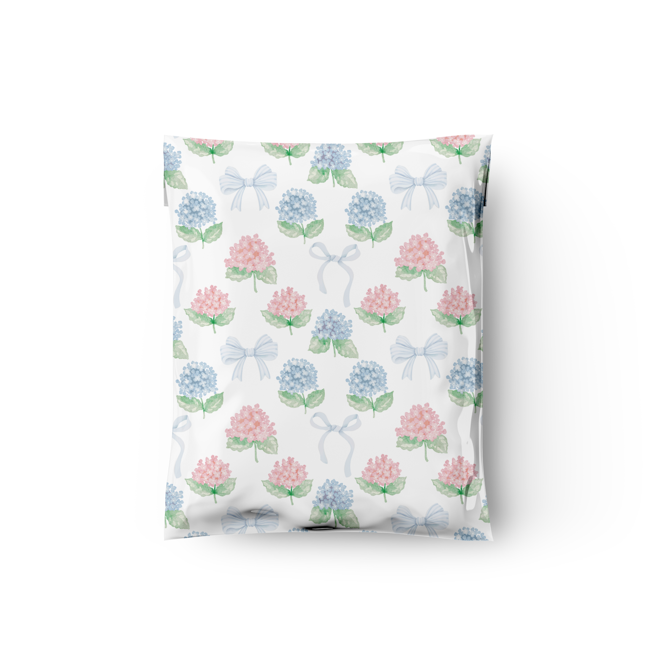 10x13 Hydrangeas Poly Mailers – Shipping Bags for Small Business