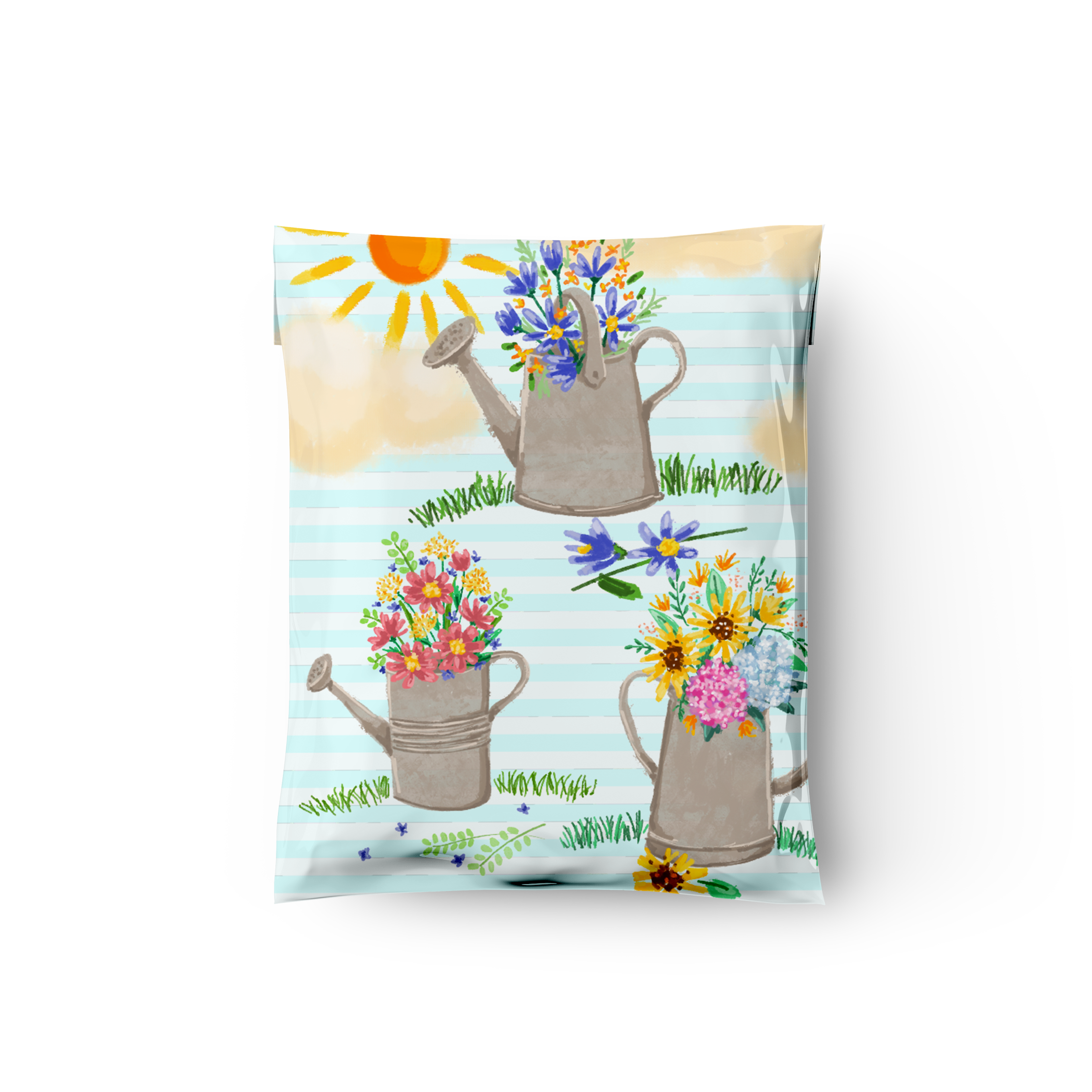 10x13 Watering Can Poly Mailers – Shipping Bags for Small Business