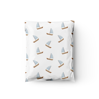 10x13 Sailboats Poly Mailers Shipping Envelopes Premium Printed Bags