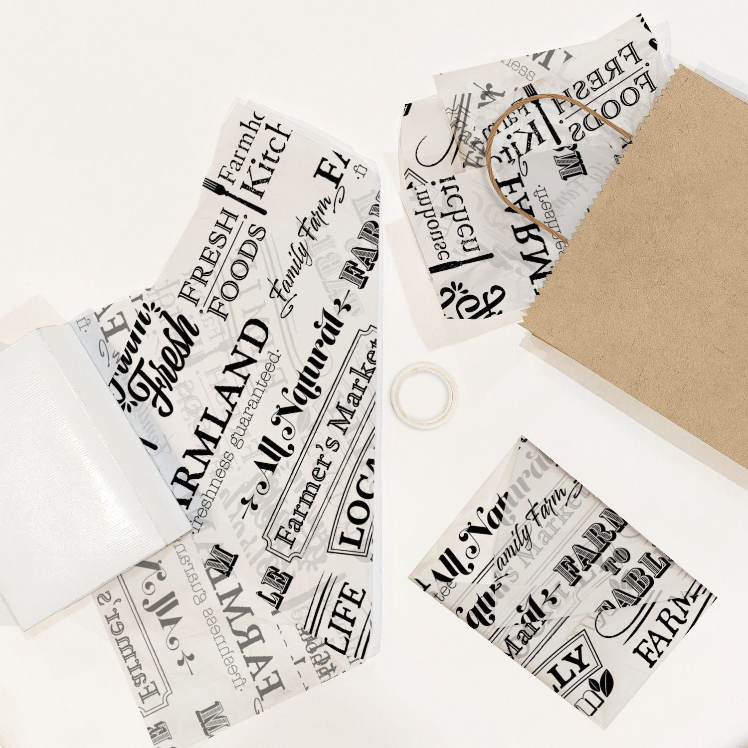 Farmers Market 20x30 Tissue Paper – Gift Wrapping & Boutique Packaging