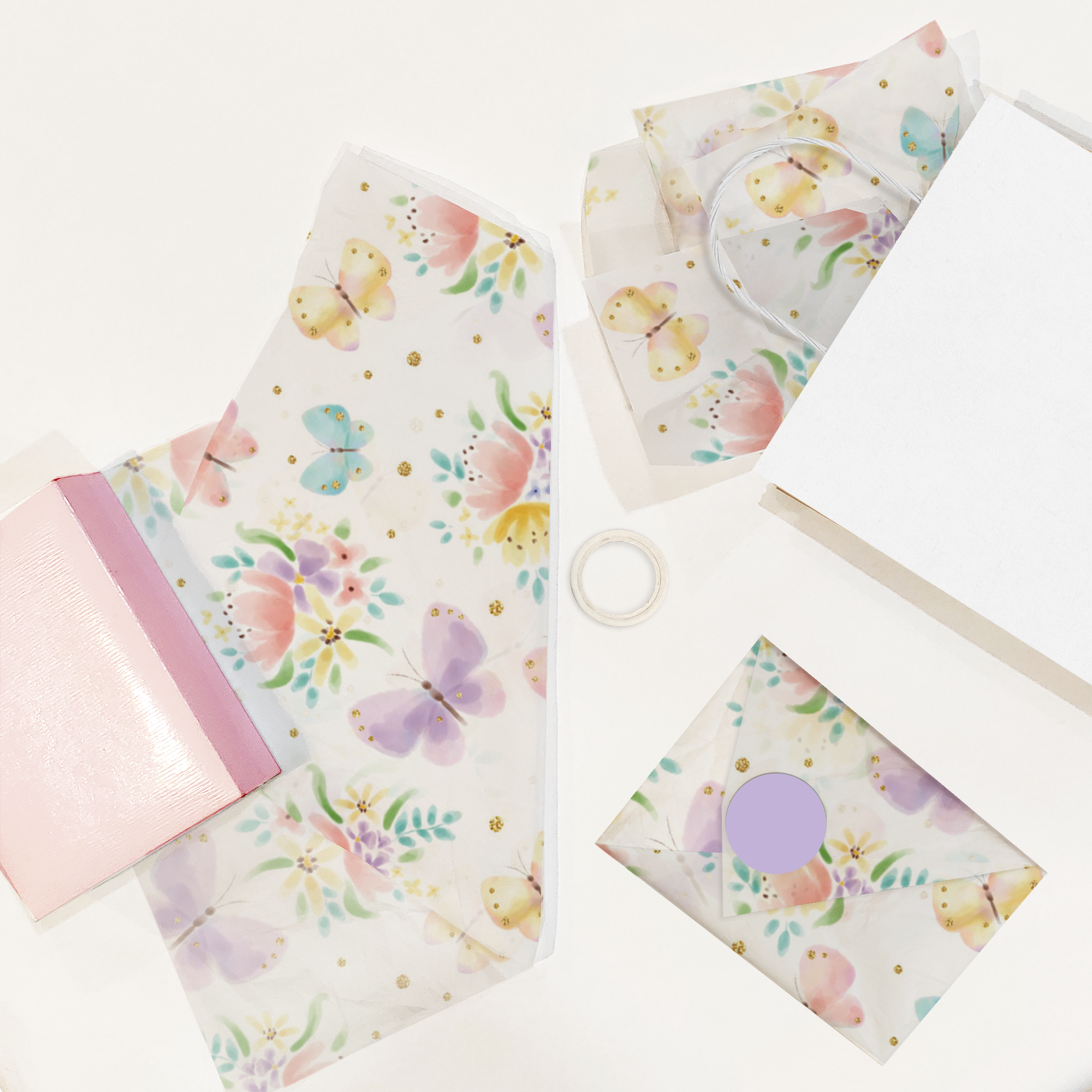 Butterflies 20x30 Tissue Paper – Gift Wrapping & Boutique Packaging