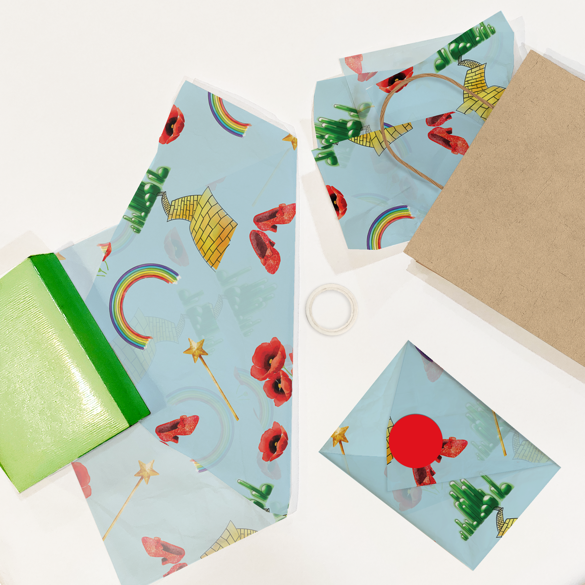 Wonderful Wizard of Oz 20x30 Tissue Paper – Gift Wrapping & Boutique Packaging
