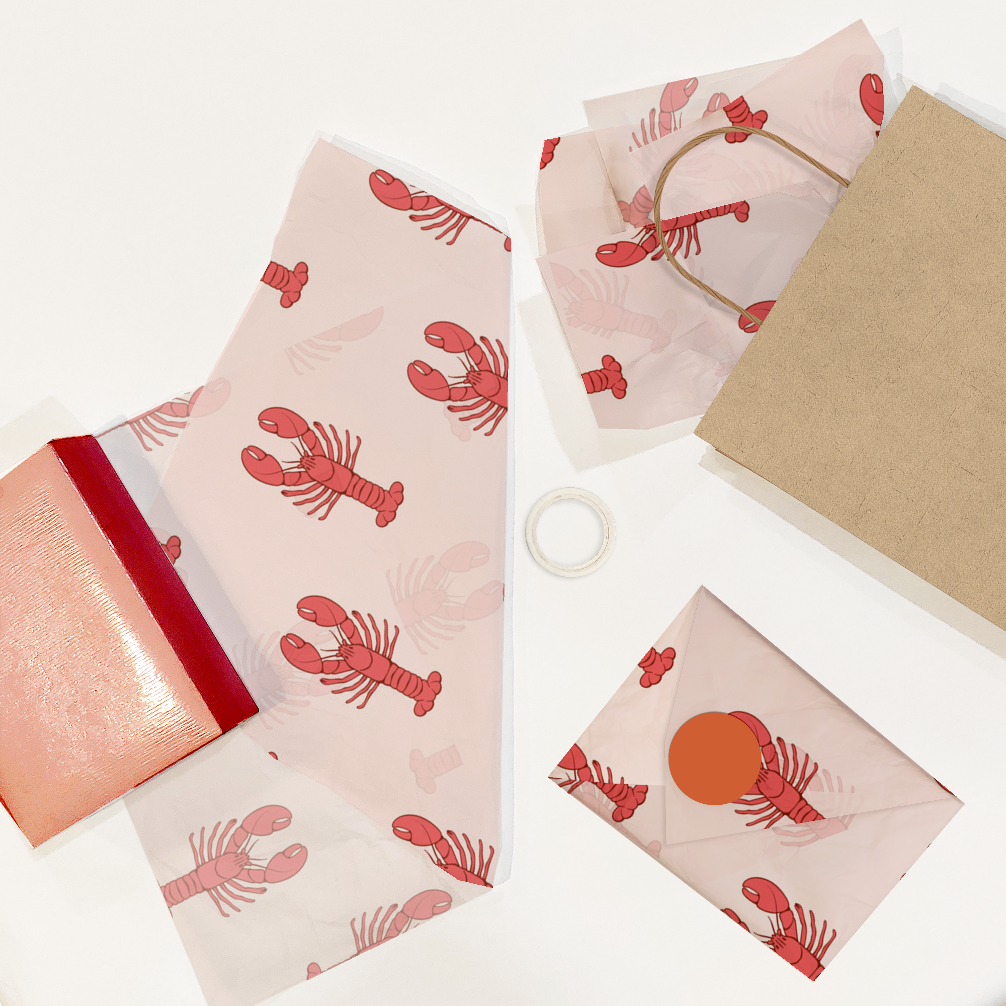 Lobsters 20x30 Tissue Paper – Gift Wrapping & Boutique Packaging