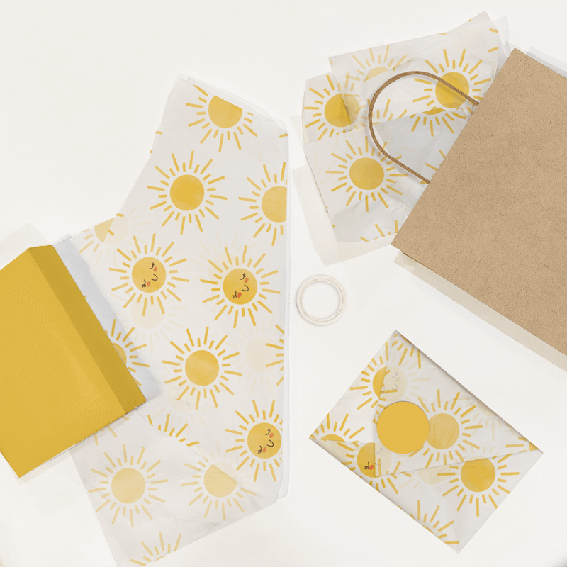 Suns Designer Tissue Paper for Gift Bags - Pro Supply Global