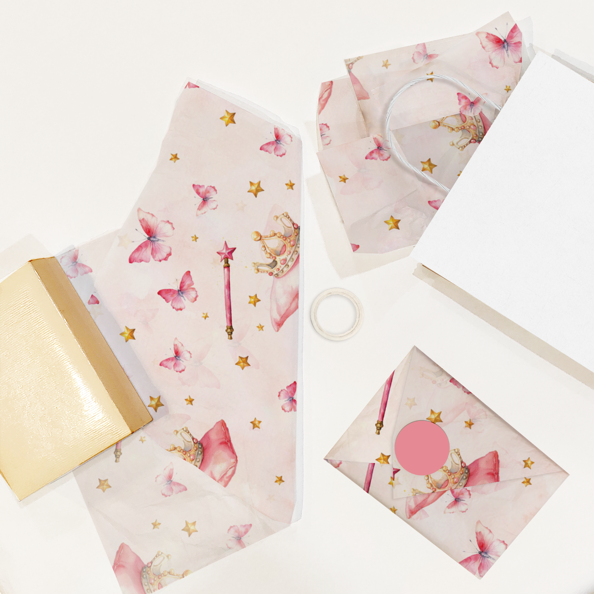 Fairy Tale Princess 20x30 Tissue Paper – Gift Wrapping & Boutique Packaging