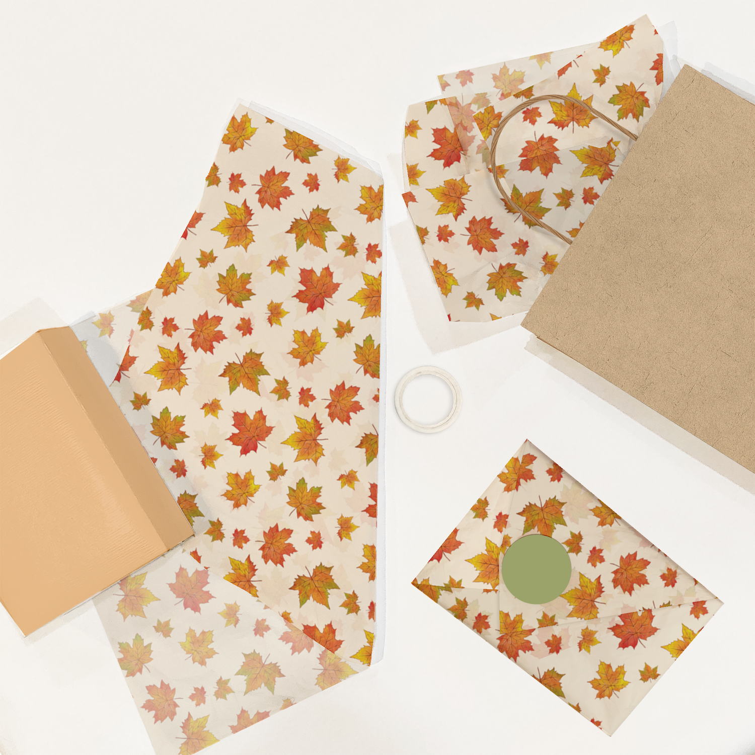 Fall Leaves 20x30 Tissue Paper – Gift Wrapping & Boutique Packaging
