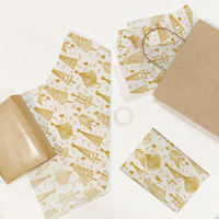 Gold Trees 20x30 Tissue Paper – Gift Wrapping & Boutique Packaging
