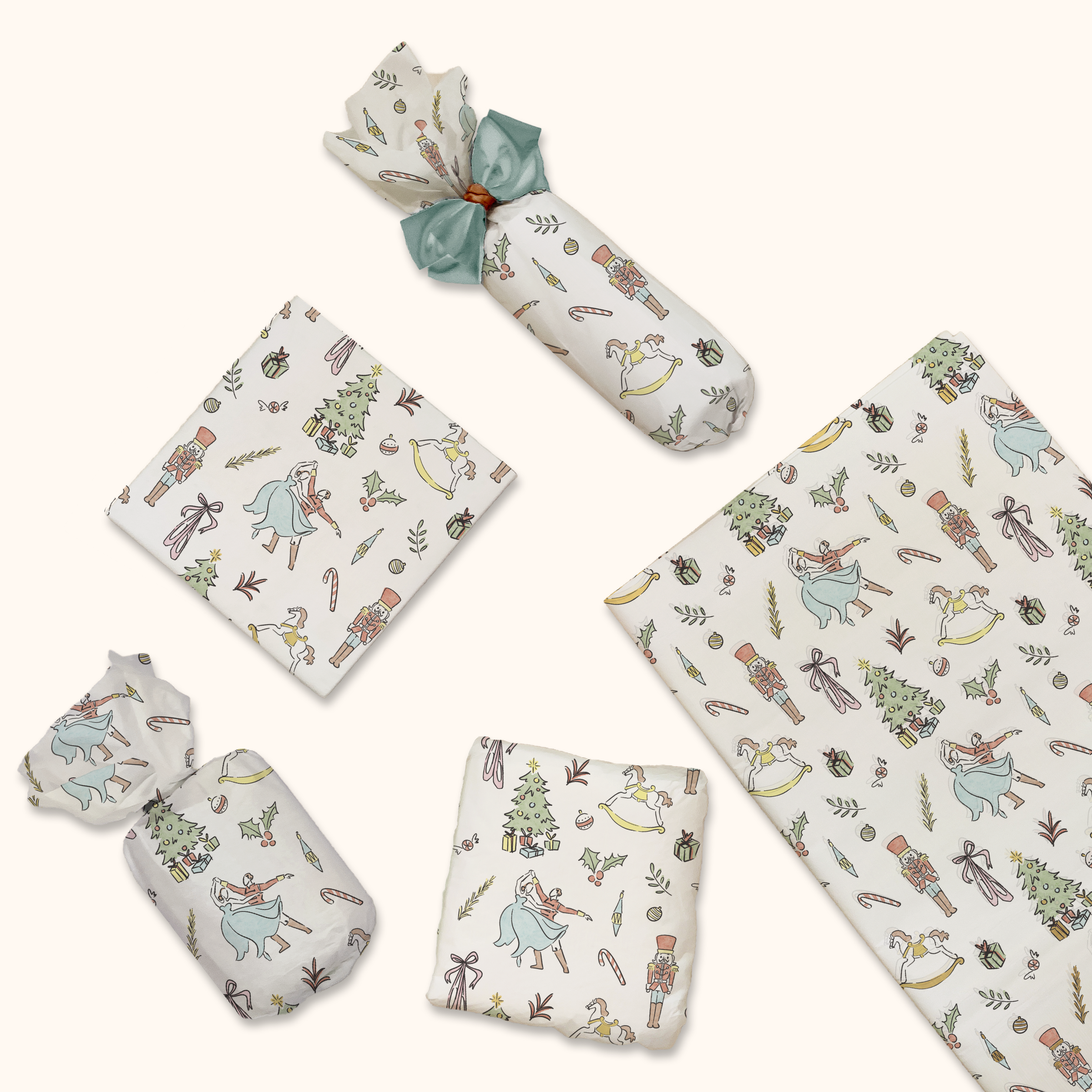 Nutcracker Christmas Tissue Paper – 20 x 30 Holiday Gift Wrap Tissue Paper