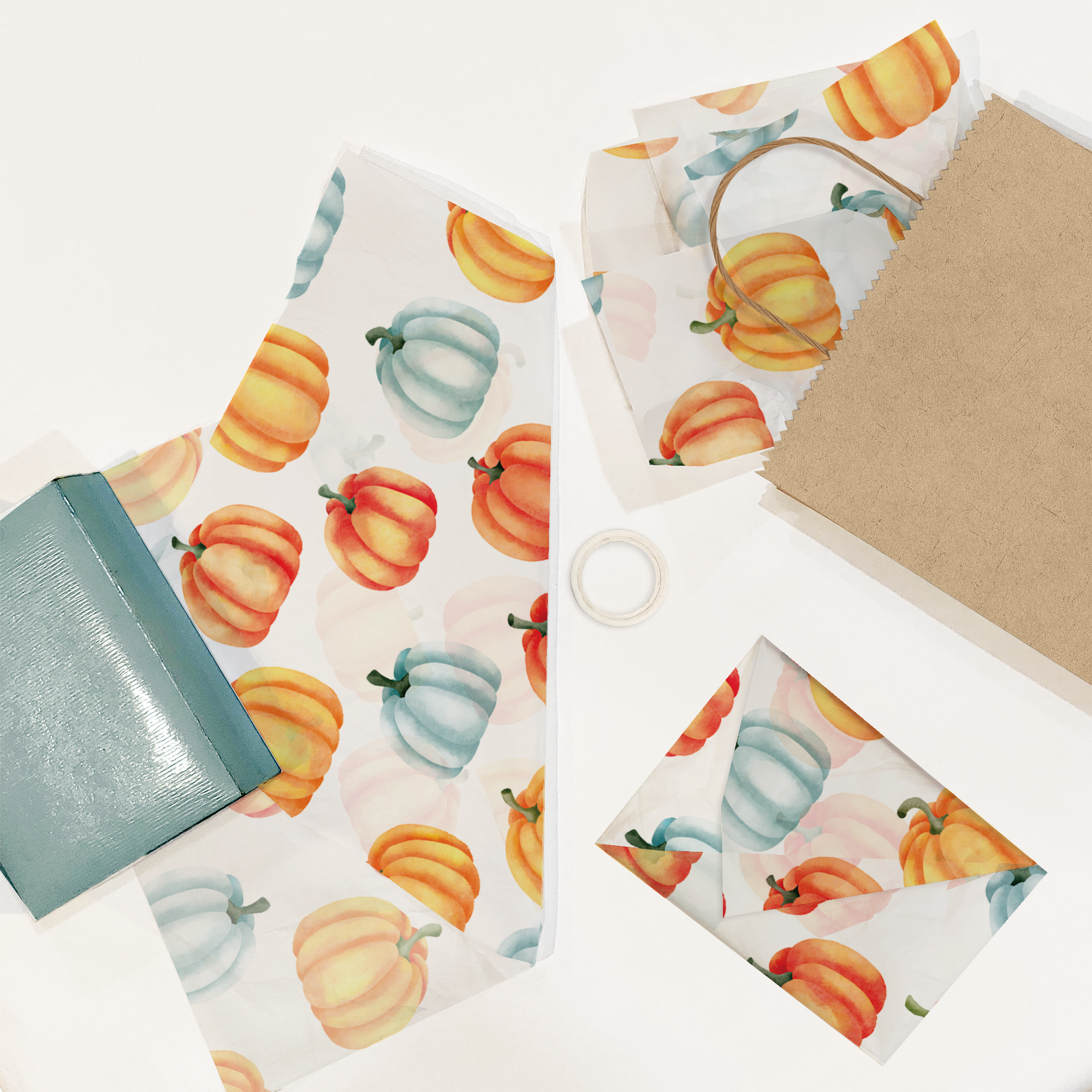 Pumpkin 20x30 Tissue Paper – Gift Wrapping & Boutique Packaging
