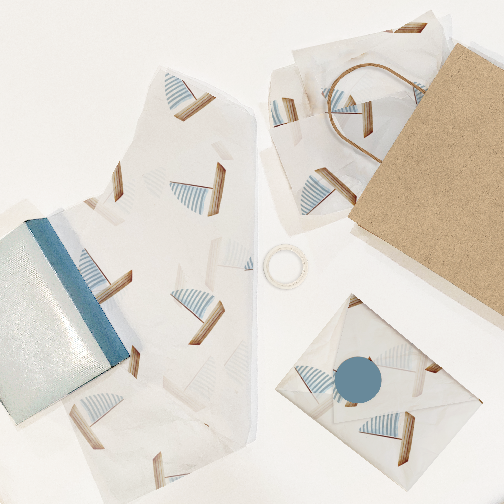 Sailboats 20x30 Tissue Paper – Gift Wrapping & Boutique Packaging