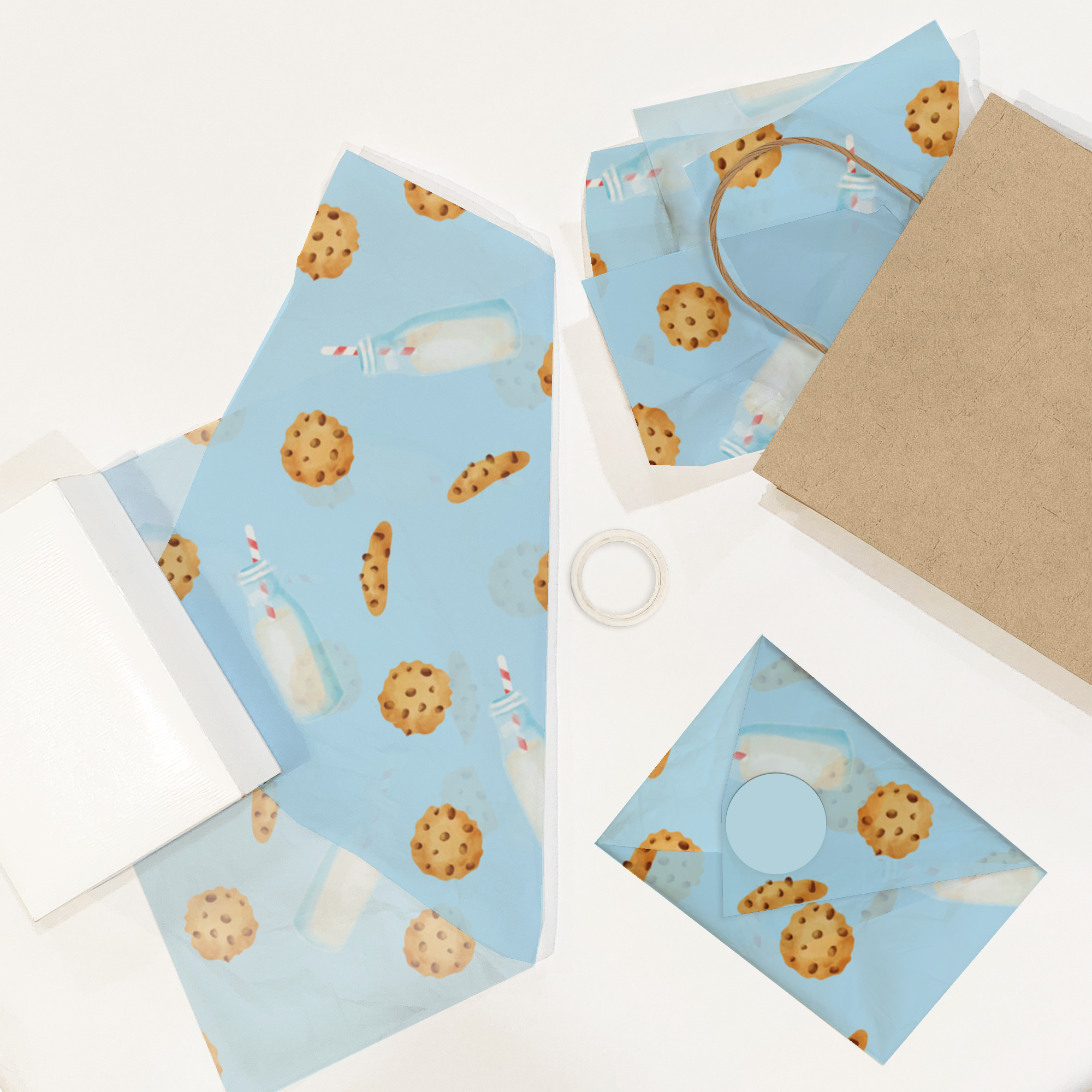 Milk and Cookies 20x30 Tissue Paper – Gift Wrapping & Boutique Packaging