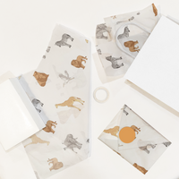 Safari Animals Designer Tissue Paper For Gift Bags