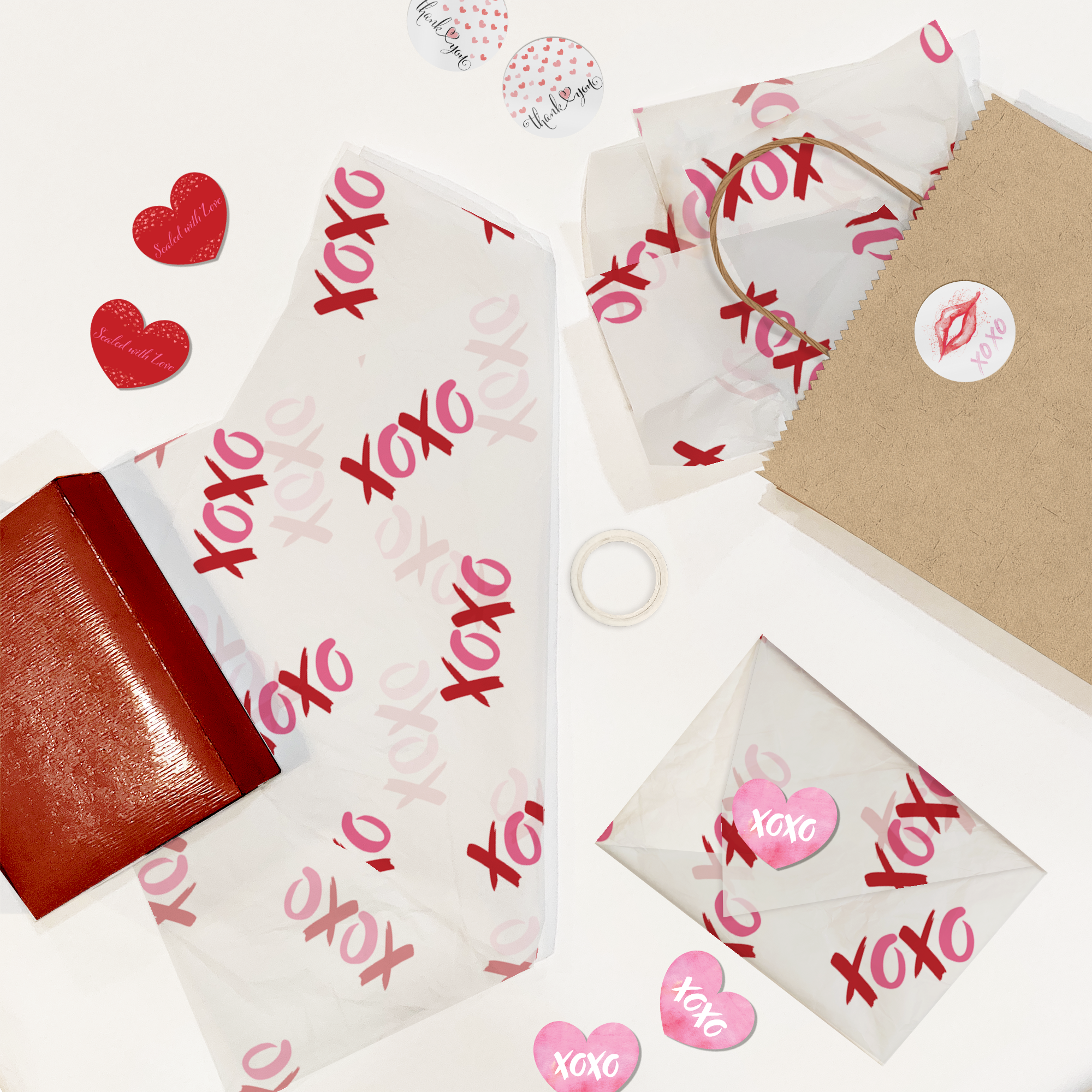 XOXO 20x30 Tissue Paper – Gift Wrapping & Boutique Packaging