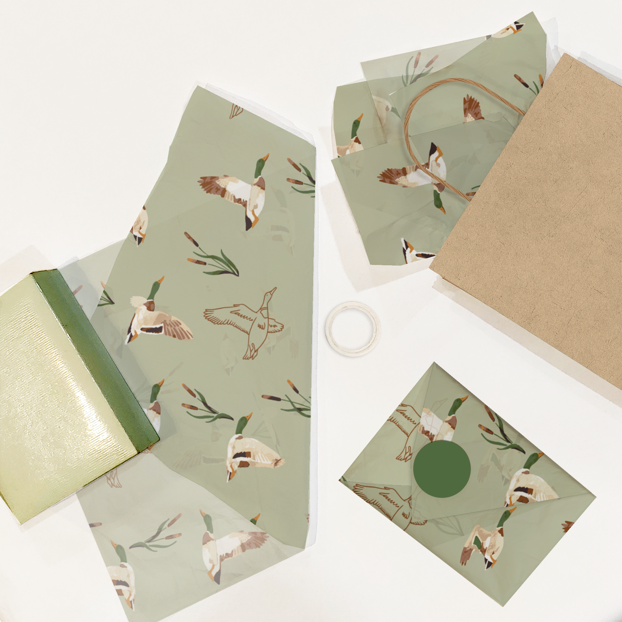 Ducks 20x30 Tissue Paper – Gift Wrapping & Boutique Packaging