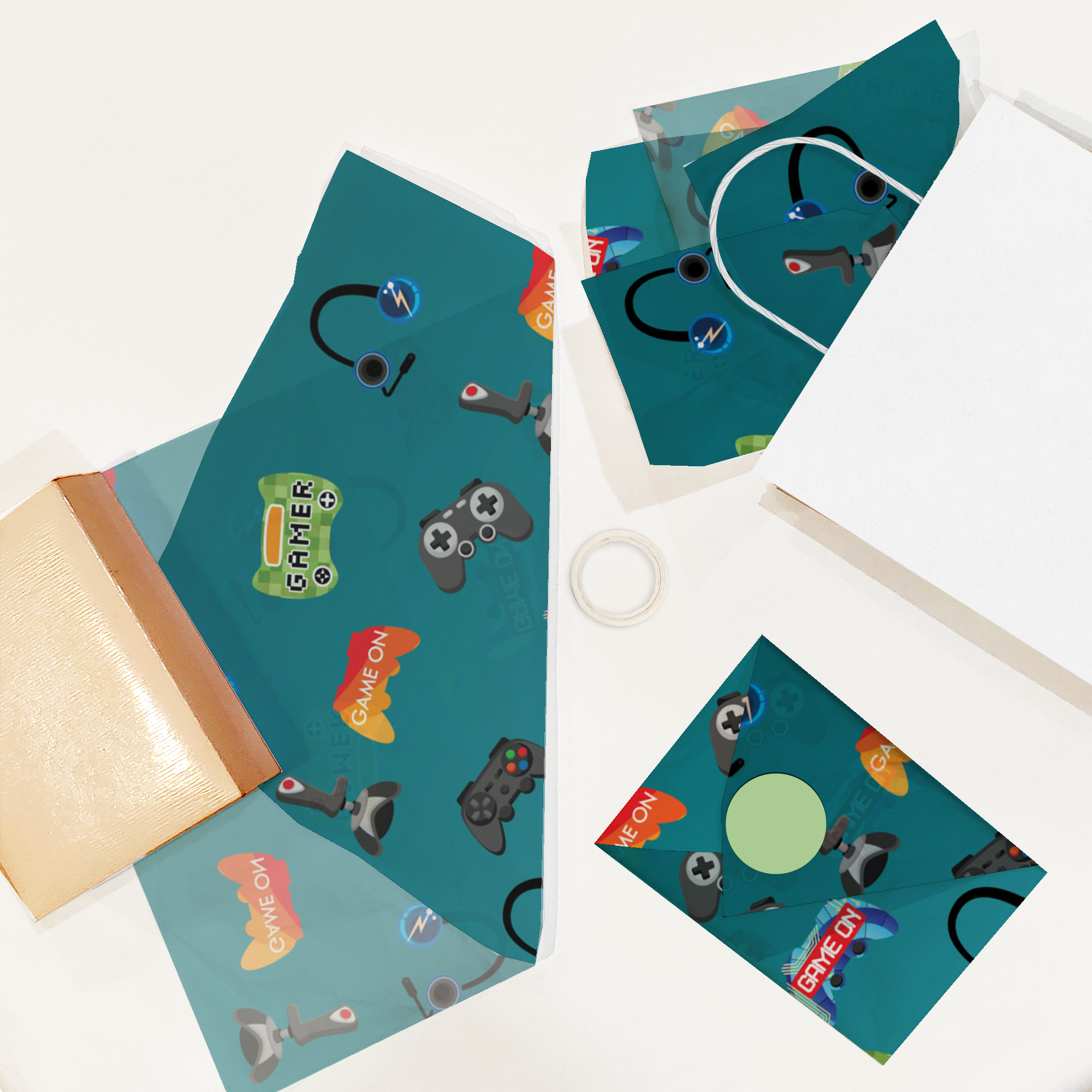 Video Game 20x30 Tissue Paper – Gift Wrapping & Boutique Packaging
