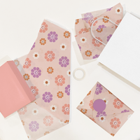 Groovy Flowers 20x30 Tissue Paper – Gift Wrapping & Boutique Packaging